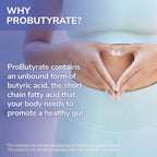 Tesseract Medical Research ProButyrate – Ácido Butírico 600mg, 120 Cápsulas