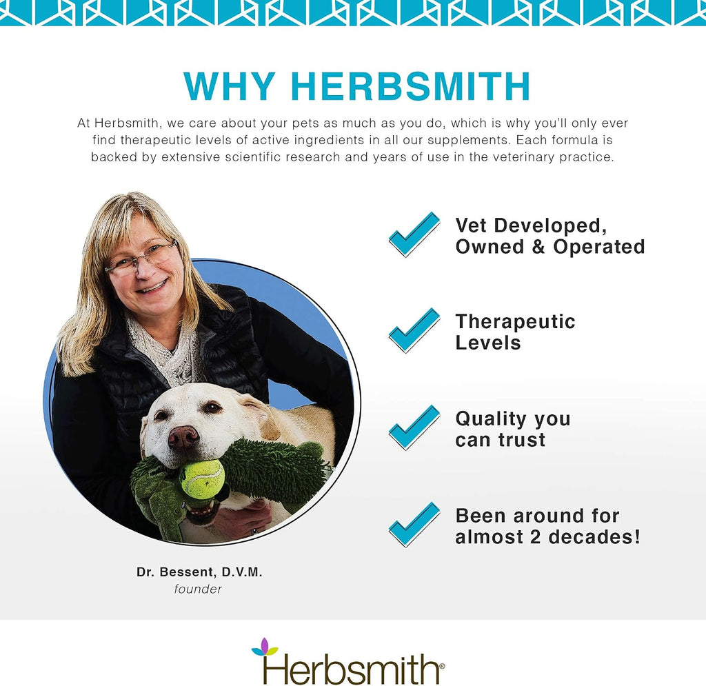 Herbsmith Athlete – Suplemento de resistencia para perros – 150g en polvo