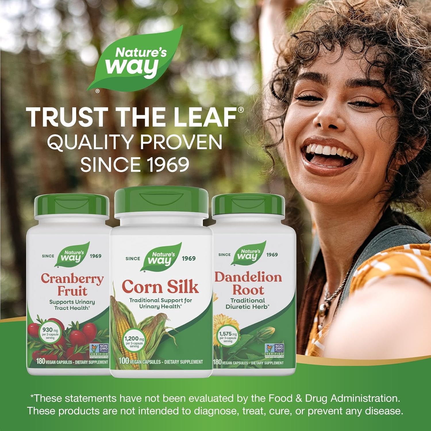 Nature's Way Corn Silk, 1200 mg per 3 Capsules, Traditional Support for Urinary Health, Vegan, Gluten-Free, 100 Capsules