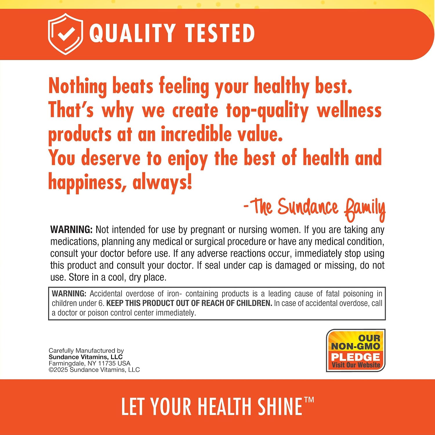 Sundance Vitamins Women’s ABC Complete Multivitamin & Mineral Formula, 60 Coated Caplets