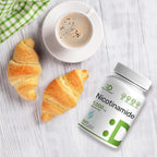 Vitamina B3 Niacinamida 1000 mg - 500 Cápsulas - Sin Rubor