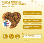Kinpur Pet Care Multivitamínico 20 en 1 para Perros – 180 Masticables Blandos