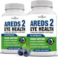 NEW AGE AREDS 2 Eye Vitamin - Luteína, Zeaxantina, Arándano, Semilla de Uva y Eufrasia - 120 Cápsulas