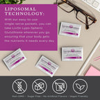 LivOn Laboratories Lypo-Spheric Glutathione - 30 sobres de 450 mg