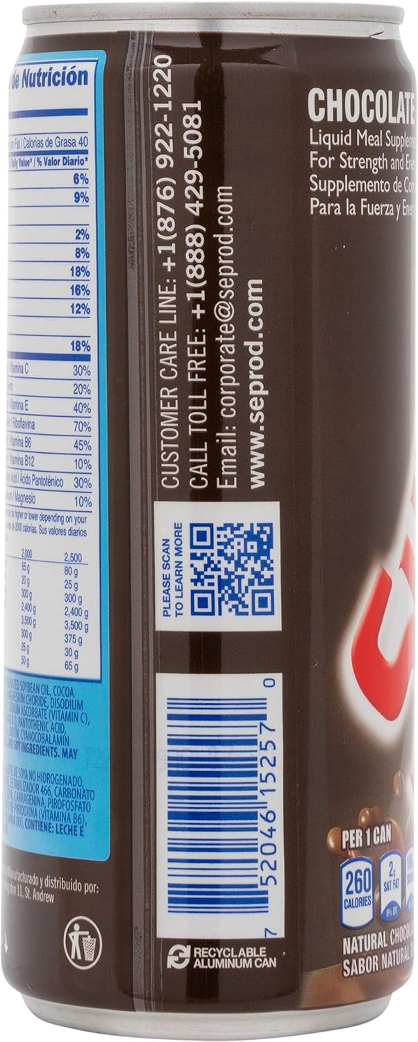 Supligen Chocolate - Batido Nutricional Líquido, 9.87 oz (Pack de 12)