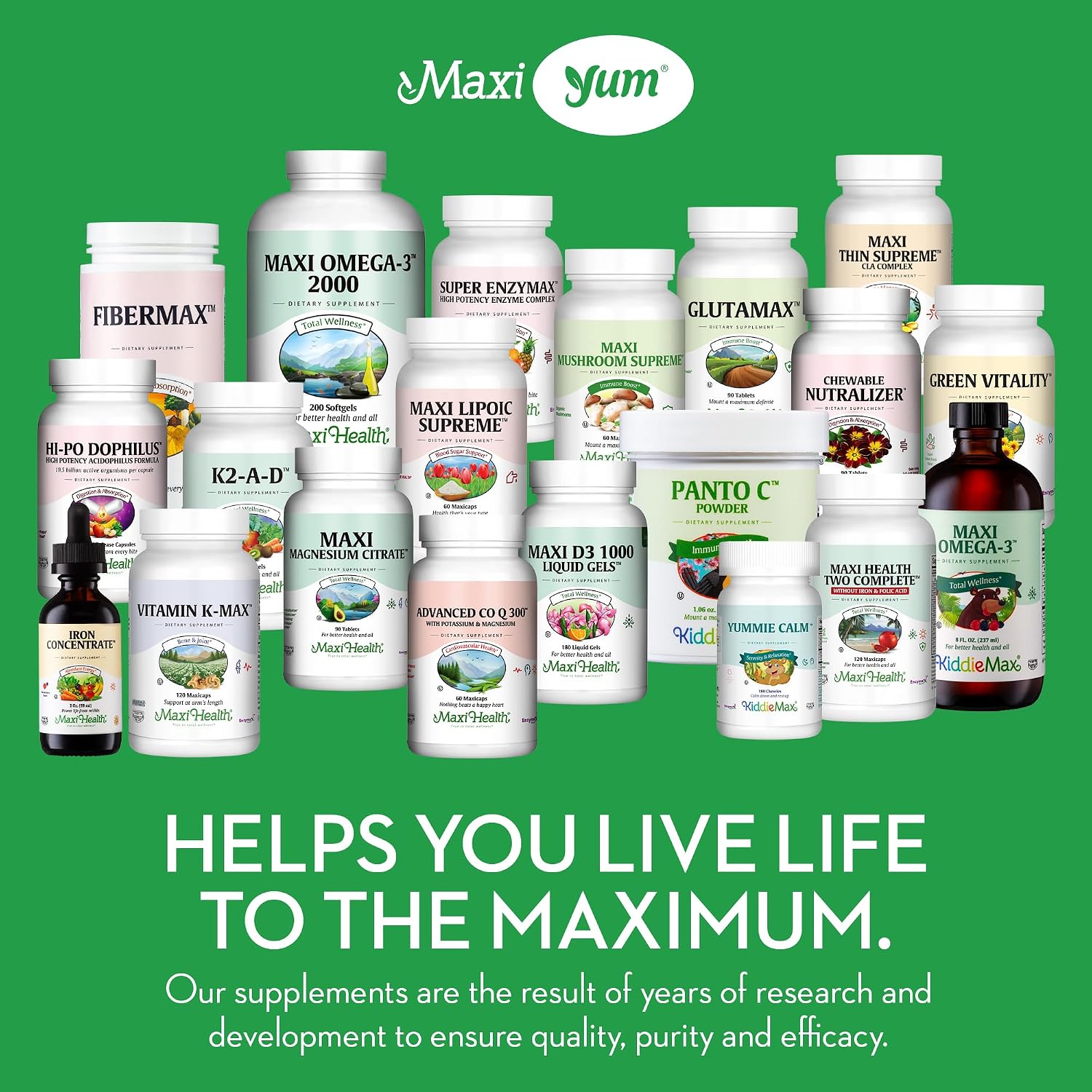 Maxi Health Gominolas de Vitamina C con Zinc - Apoyo Inmunitario - Sin Sabores Artificiales ni Conservantes - 60 Gominolas