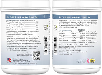 Wholistic Pet Organics Aceite de Salmón – Procesado: El prensado en frío o la extracción suave garantizan que los – Image 9