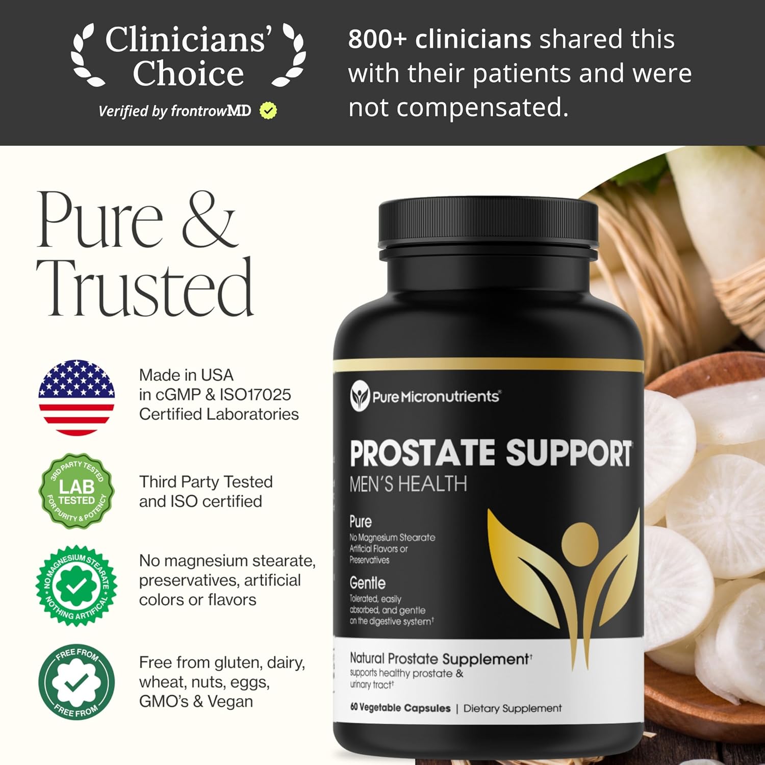 Pure Micronutrients Complejo Avanzado para la Próstata