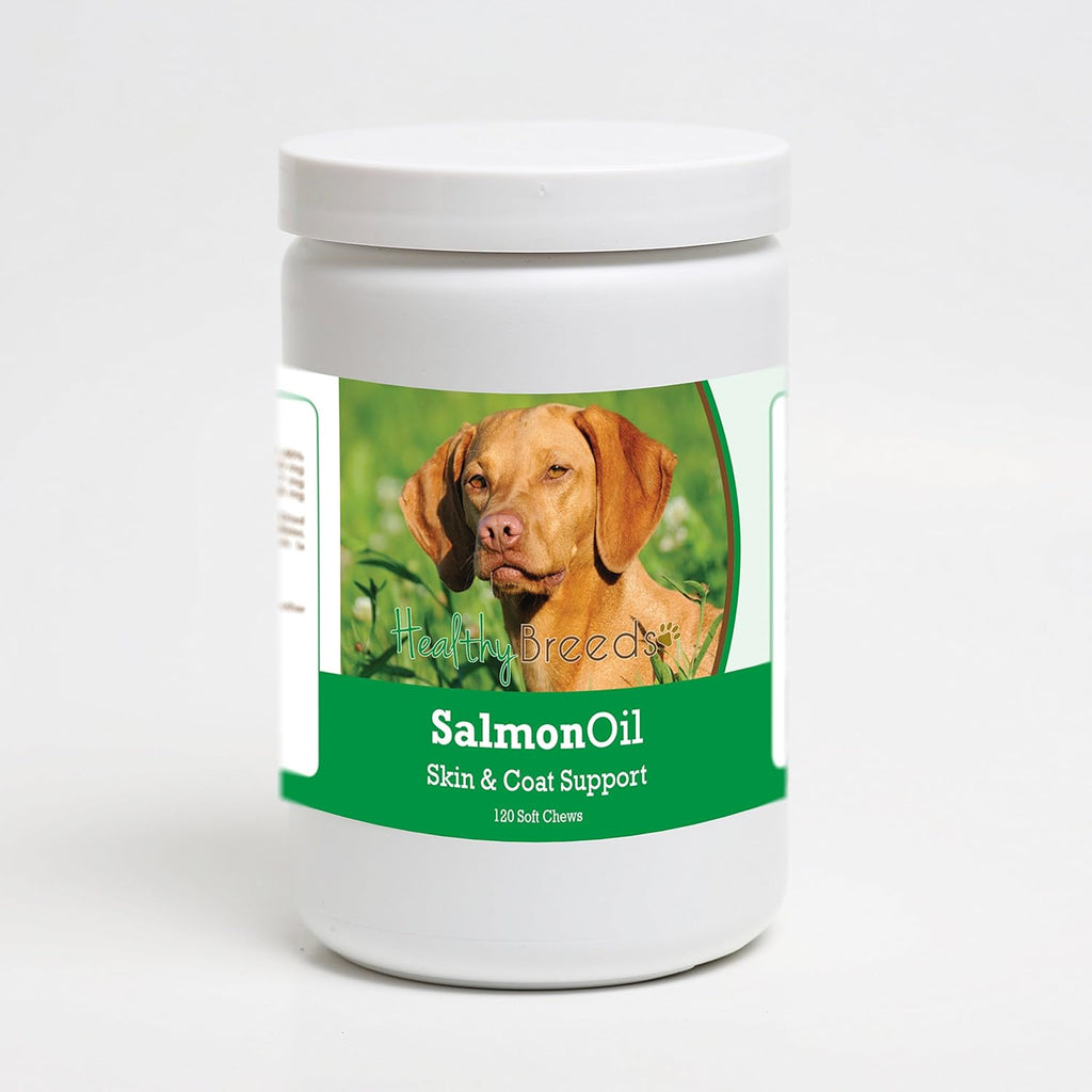 Healthy Breeds Vizsla Aceite de Salmón en Golosinas Blandas 120 Unidades