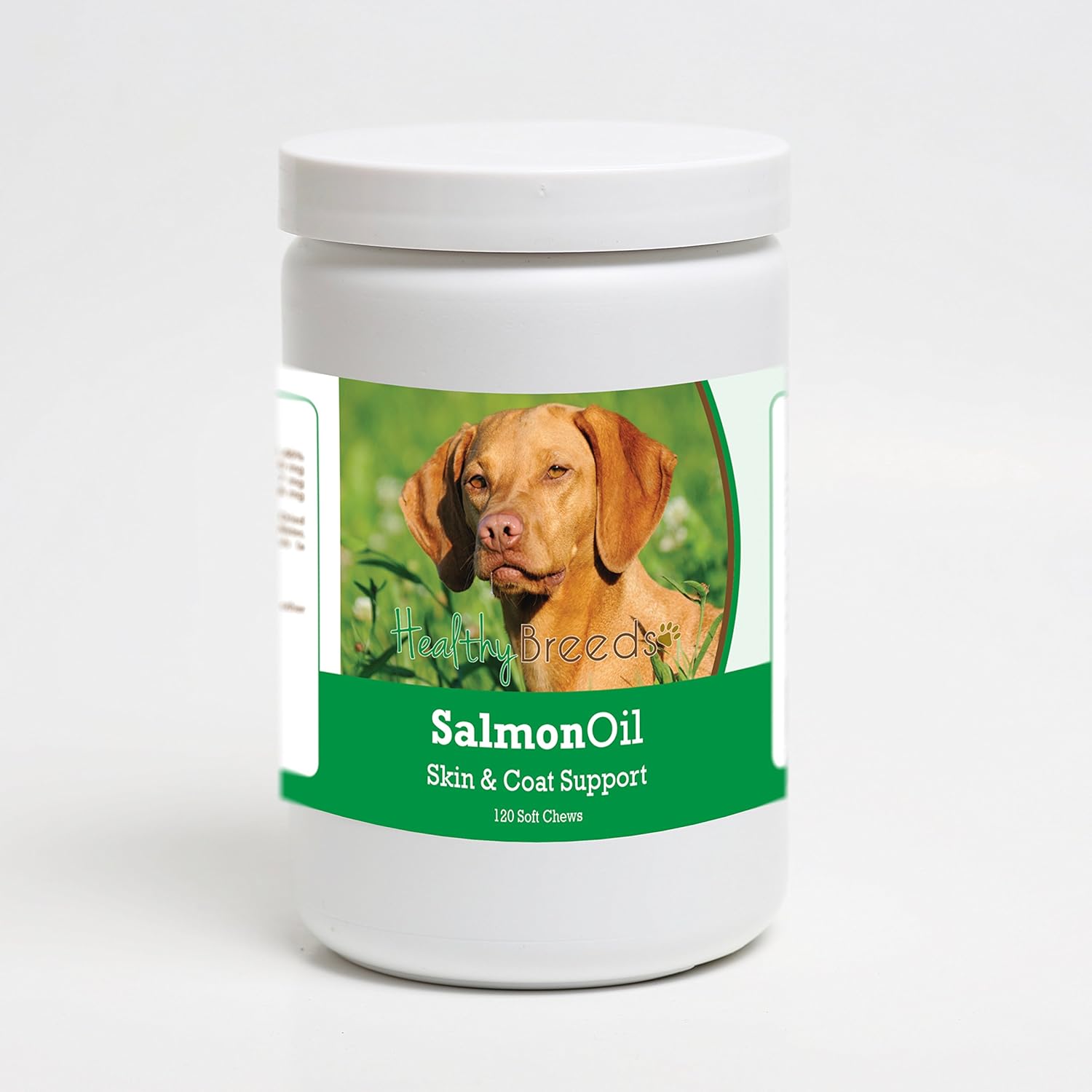 Healthy Breeds Vizsla Aceite de Salmón en Golosinas Blandas 120 Unidades