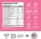 Zahler Female Totality, Suplemento de Fertilidad para Mujeres, Vitaminas Prenatales, Certificado Kosher, 120 Cápsulas