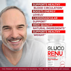 Gluco Renu Cápsulas (2 Paquete) - Suplemento Premium para el Apoyo Diario
