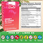 Bio Nutrition Kidney Bladder Wellness, 60 Cápsulas Vegetales