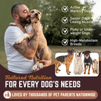 All American Canine Perro Weight Gainer Líquido – Suplemento de Altas Calorías para el Aumento de Peso, Masa y Recuperación – Estimulante del Apetito (473 ml)