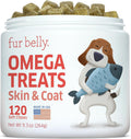 Aceite de Salmón para Perros - Masticables de Omega 3 - 120 uds