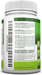 NutriONN Cápsulas de Super Greens Orgánicas - 120 Cápsulas - Suplemento de Frutas y Verduras Ecológicas