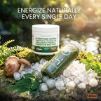 Optimal Human Superfood Greens Powder – Mezcla de 90+ Ingredientes con Lion's Mane, Ashwagandha y Cúrcuma – 178 g
