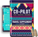 Original Travel Supplement | Co-Pilot The Travel Brand – Contra el Jet Lag, Energía e Inmunidad | 60 Cápsulas Veganas