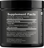 Toniiq Fisetin 500mg de Alta Pureza - 98%+ con Aceite MCT - 60 Cápsulas
