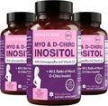 Intimate Rose Myo-Inositol y D-Chiro Inositol 40:1 con Vitamina D y Ashwagandha, 3 botes