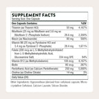 THORNE Stress B-Complex - Vitaminas B2, B6, B12 y Folato en Formas Altamente Absorbibles - Extra Vitamina B5 para Apoyo Adrenal, Manejo del Estrés y Función Inmune - 60 Cápsulas