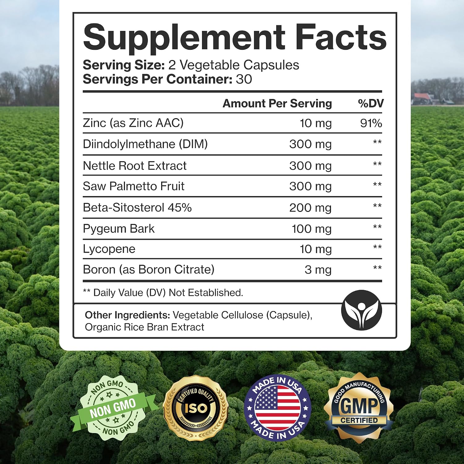 Pure Micronutrients Complejo Avanzado para la Próstata
