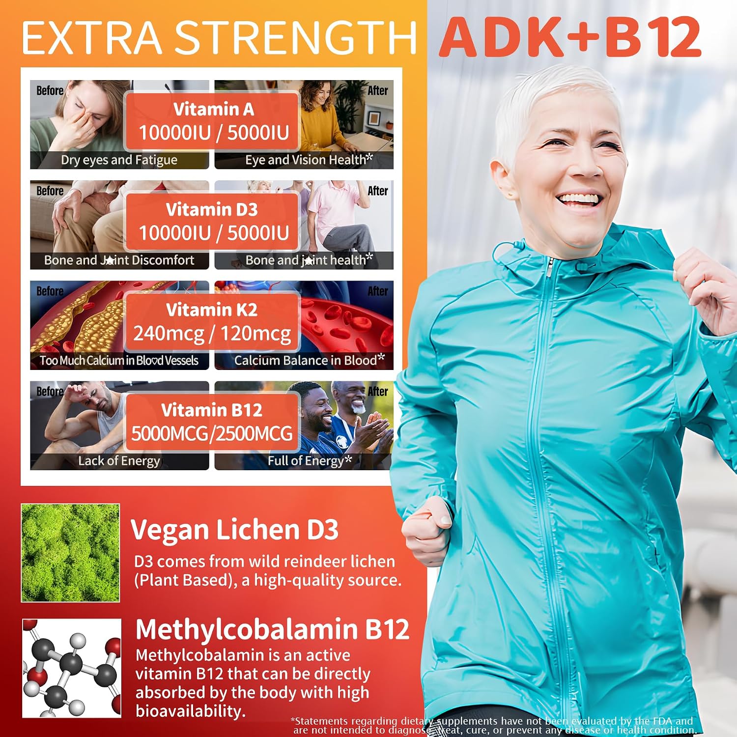 Methylated Multivitamin con Vitamina D3 K2, B12, A, C, Zinc - Gominolas Sin Azúcar Veganas