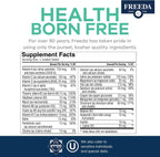 Freeda Senior Multivitamin - Multivitamínico para mayores de 60 años - 100 comprimidos recubiertos