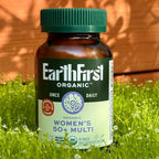 EarthFirst Organic Multivitamínico Diario para Mujeres 50+ 60 Comprimidos