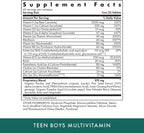 MICHAEL'S Teen Boys Multivitamínico 90 Comprimidos Vegetarianos