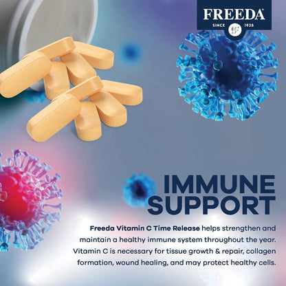 FREEDA Vitamina C 1000mg Liberación – Vitamina C (ácido ascórbico): 1000 mg – Image 5