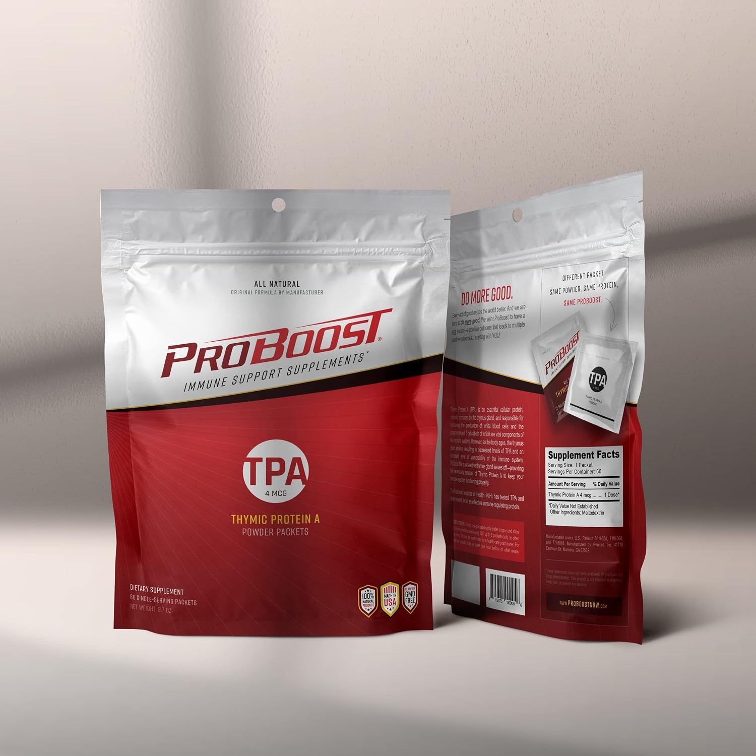 ProBoost 4 mcg de Proteína Tímica A (TPA) en Polvo – 60 Sobres