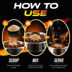 Vertex Canine Essentials – Suplemento de Alto Rendimiento para Perros – Proteína de Hígado, Suero y Huevo – 907 g