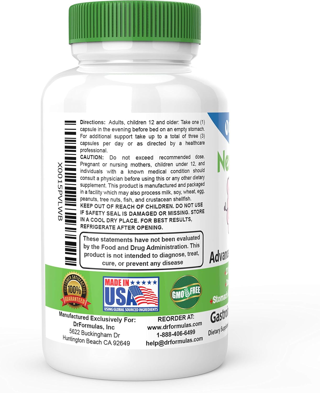 DrFormulas Nexabiotic 23 Multi Probiótico - 23 Cepas, 17.25 mil millones de UFC