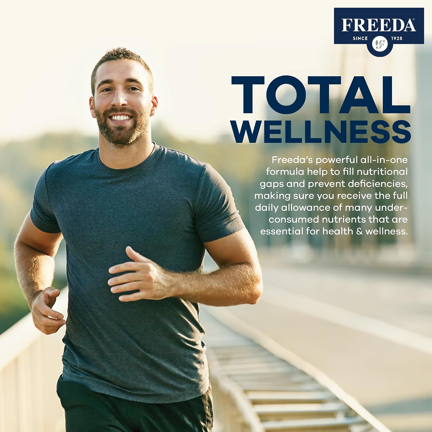 Freeda Maximum Strength Multivitamin – Multivitamínico de Alta Potencia Sin Hierro – 120 Cápsulas