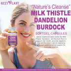 Liver Cleanse Detox & Repair Softgel Cápsulas - 15 en 1 para el Hígado