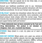 XYMOGEN K-Mg Citrate - Potasio y Magnesio Citrato - Electrolitos, Función Muscular y Nerviosa - Vegano, Sin Gluten y Sin OMG - 60 Cápsulas