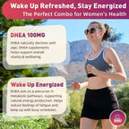 NIUTRLUXE DHEA Gummies - Suplemento de DHEA para Mujer con Boro, Inositol y Magnesio - 60 Gominolas