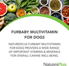 NaturesPlus FurBaby Multivitamínico para Perros - 295 g (60 dosis)
