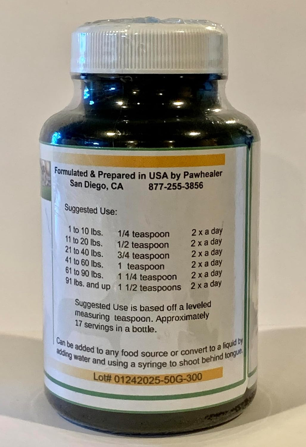 PawHealer® Trachea Support - Remedio para la tos del perro - Polvo 50g