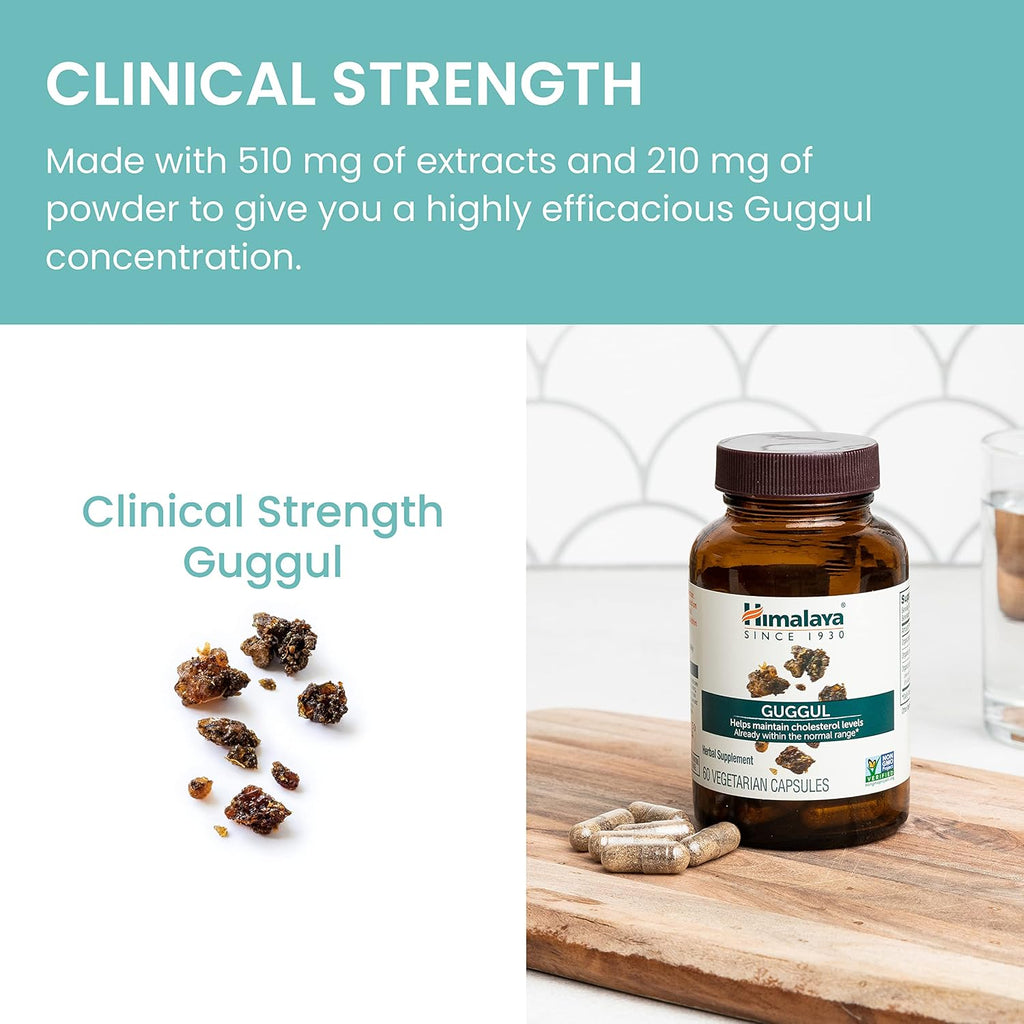 Himalaya Guggul Extract – 720 mg – 60 Cápsulas (Pack de 2)