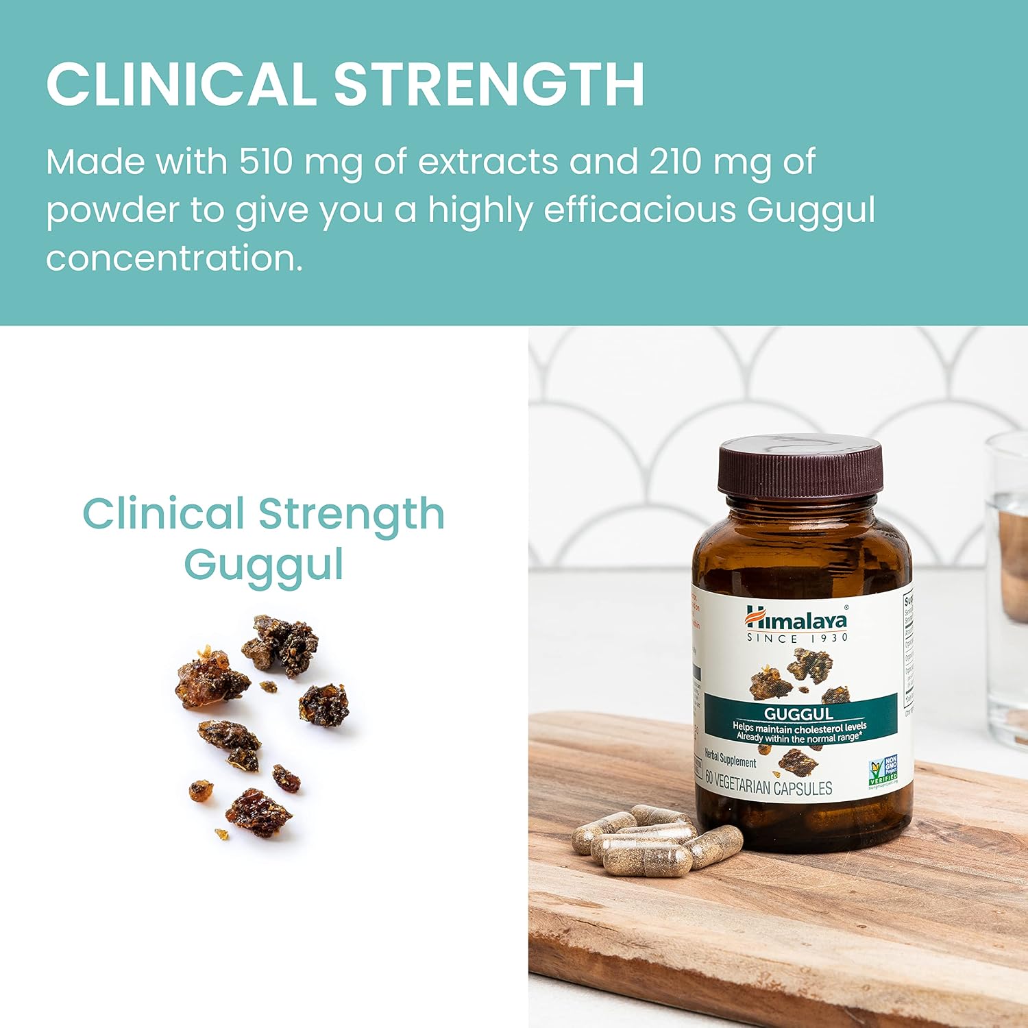 Himalaya Guggul Extract – 720 mg – 60 Cápsulas (Pack de 2)