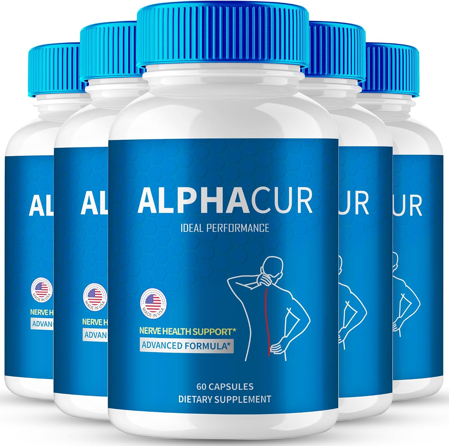 AlphaCur for Neuropathy Advanced Formula Capsules (5 Pack)