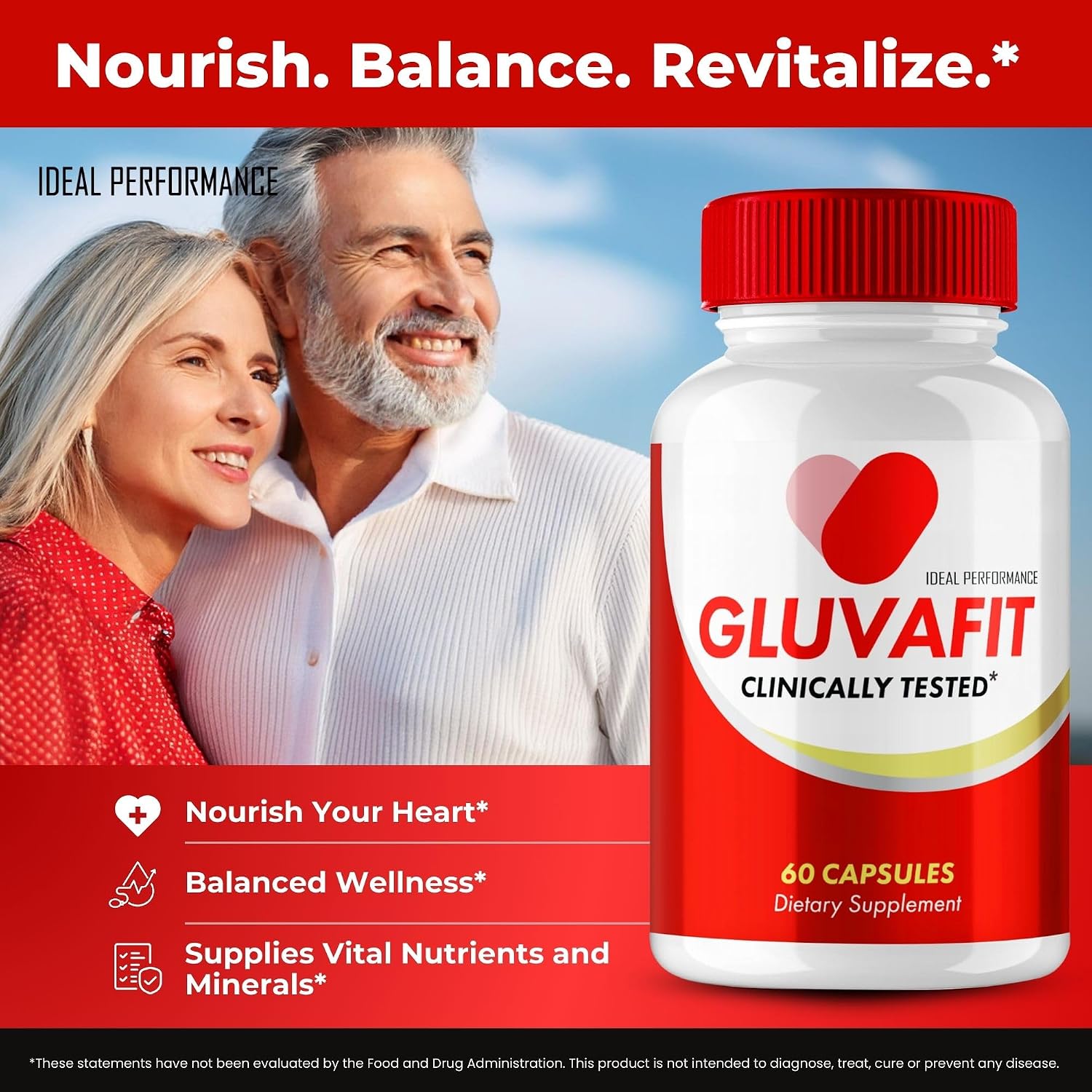 Gluvafit Advanced Blood Formula Cápsulas - Fórmula Avanzada para la Circulación y Niveles Estables