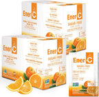 Ener-C Sugar Free Multivitamin Drink Mix - Sabor Naranja, 60 Sobres