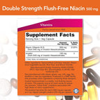 NOW Foods Niacina sin Rubor 500 mg - 90 Cápsulas