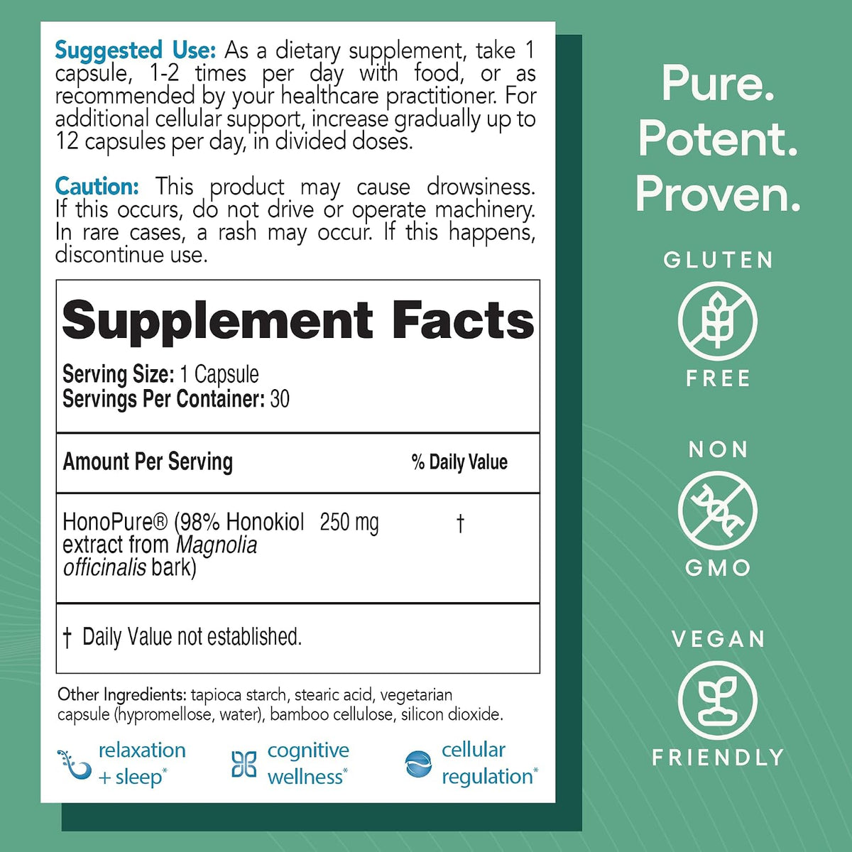 EcoNugenics Pack Salud Cerebral – PectaSol – Apoyo a la función cognitiva: Los ingredientes pueden contribuir al – Image 5
