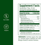 Flora - Aceite de Linaza Alto en Lignanos - Ecológico, Sin Gluten y No Transgénico