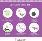 Herbsmith Calm Shen – Suplemento herbal calmante para perros y gatos – 500g