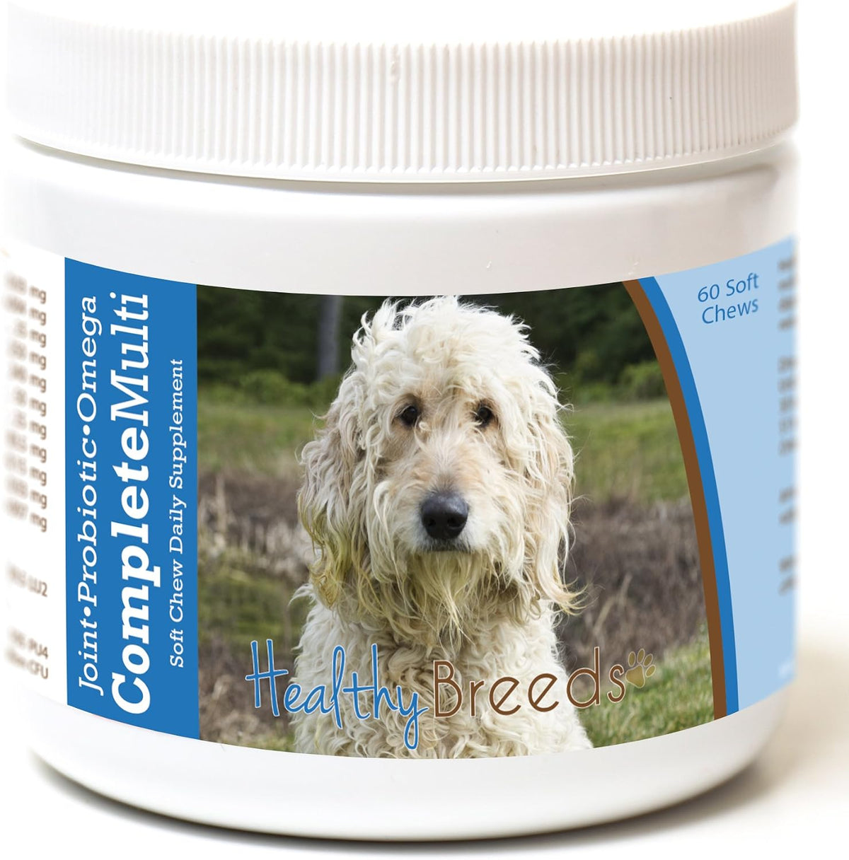 Healthy Breeds Goldendoodle All in One – Vitaminas y minerales: Un complejo completo que incluye vitaminas A, B, – Image 1